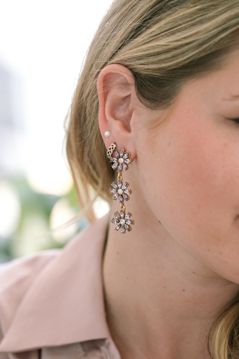 Valentina Flower Dangle Earrings