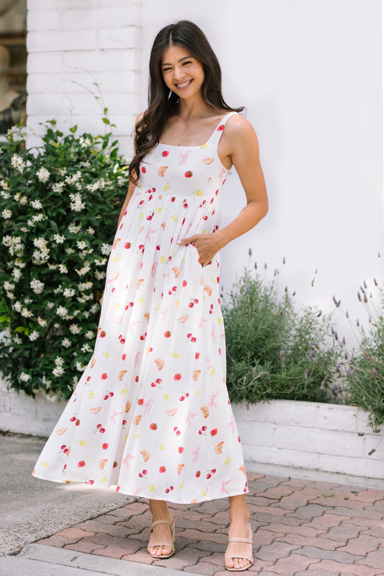 Vivienne Babydoll Fruit Dress