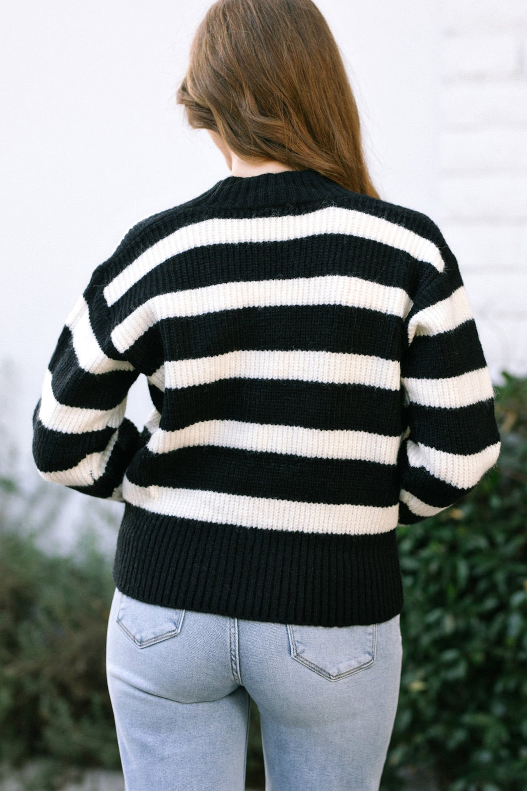 Sandy Striped Knit Cardigan