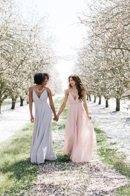 Bridesmaid Dresses Morning Lavender