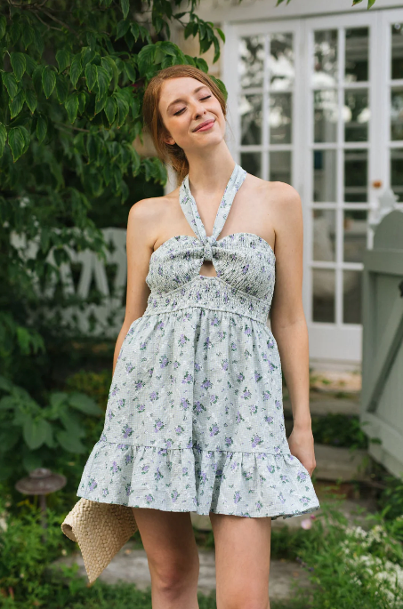 How to style summer dresses morning lavender
