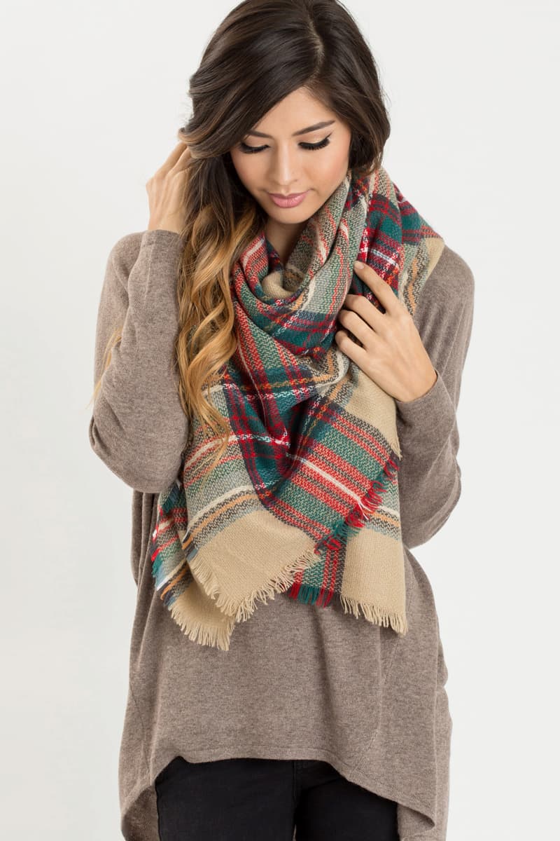 Styling Our Favorite Plaid Scarf for Winter