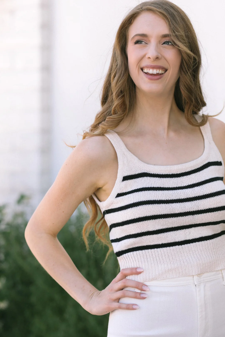 How To Style A Striped Tank – Morning Lavender