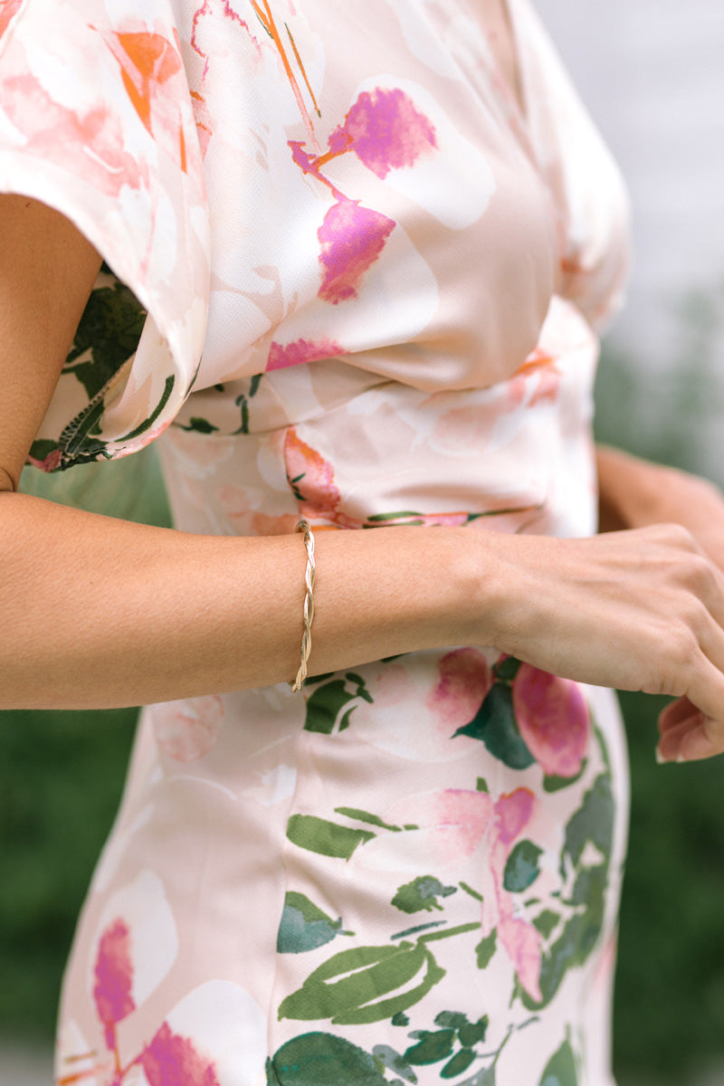 Jodie Twisted Cuff Bracelet