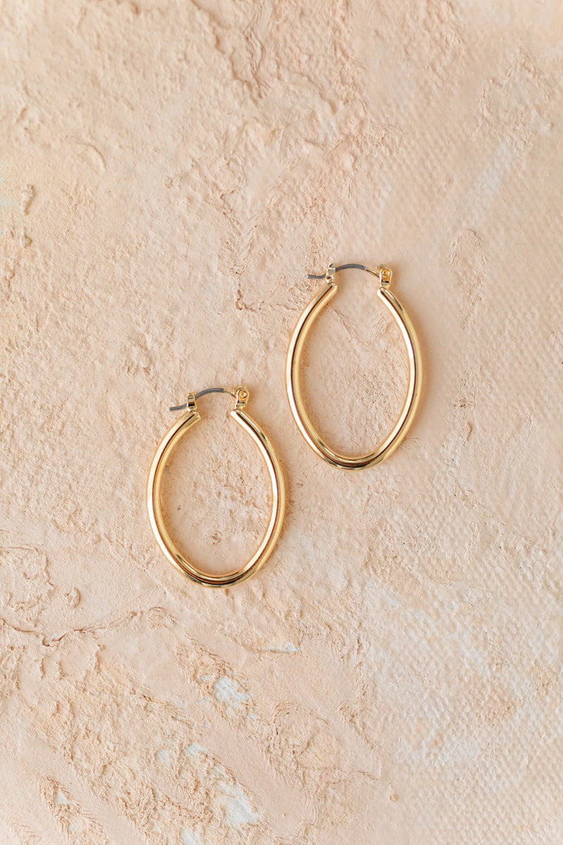 Erin Oval Earrings