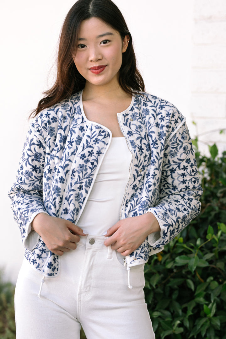 Amy Quilted Floral Jacket