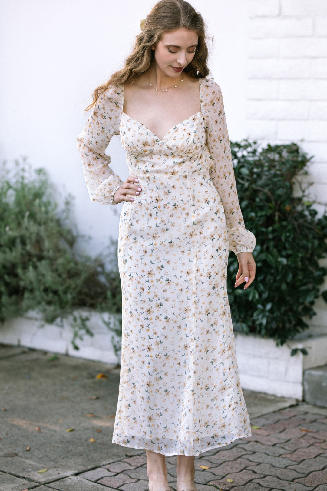 Bennett Floral Chiffon Dress