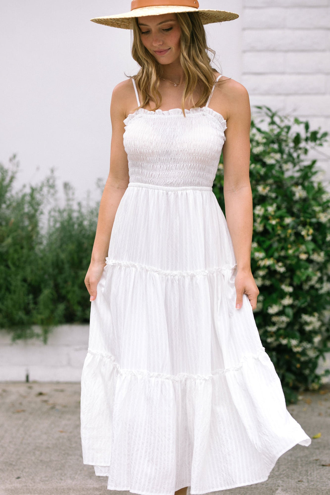 Alexa Tiered Smocked Dress
