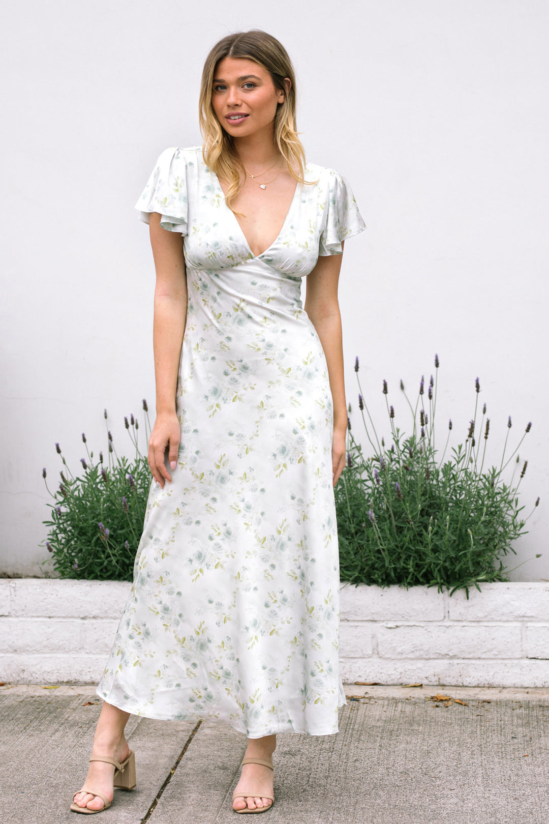 Jasmine Floral Satin Dress - Morning Lavender Boutique Dresses Mustard Floral / Large by Morning Lavender Jasmine Floral Satin Dress - Morning Lavender Boutique Dresses Mustard Floral / Large by Morning Lavender