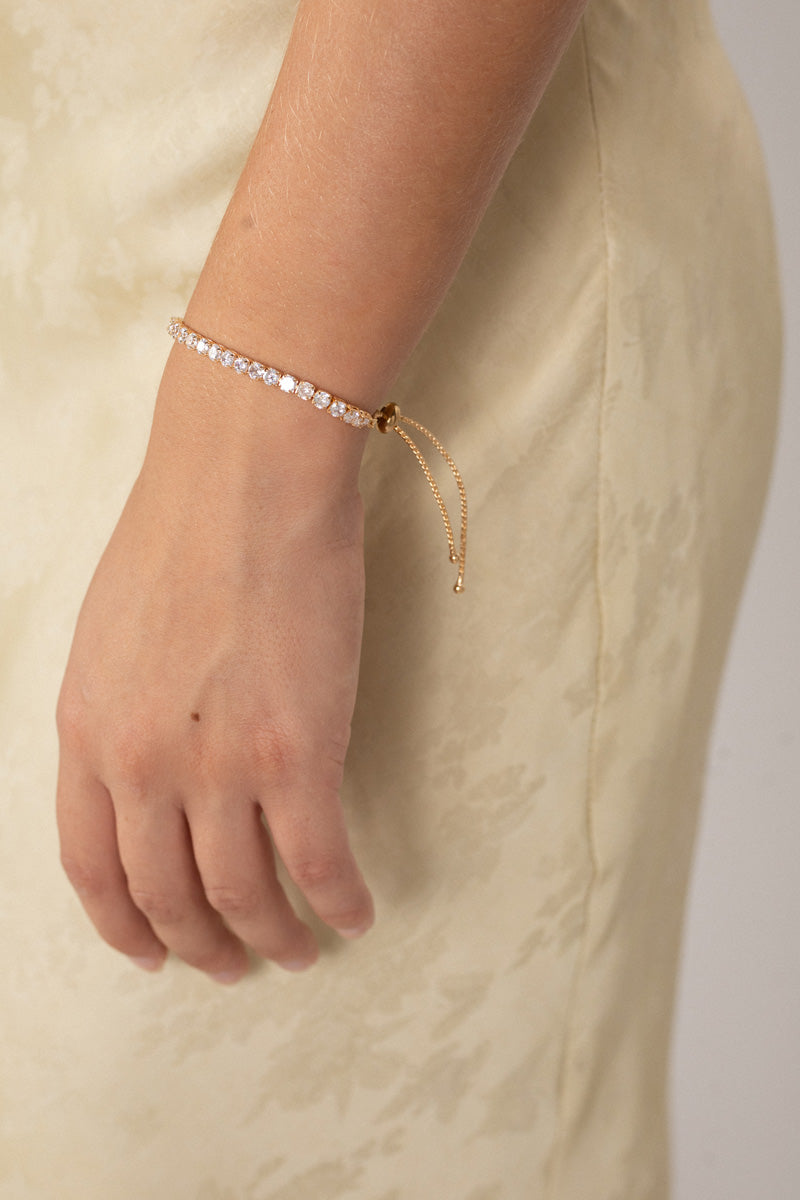 Jessica Adjustable Tennis Bracelet