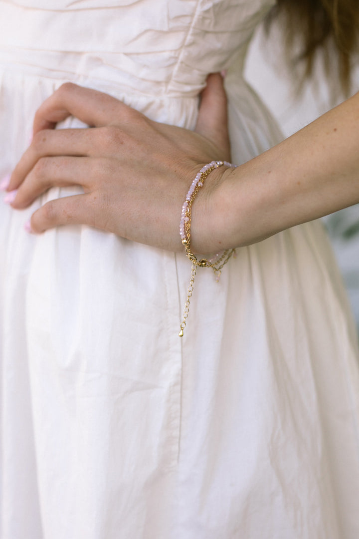 Hazel Beaded Layered Bracelet