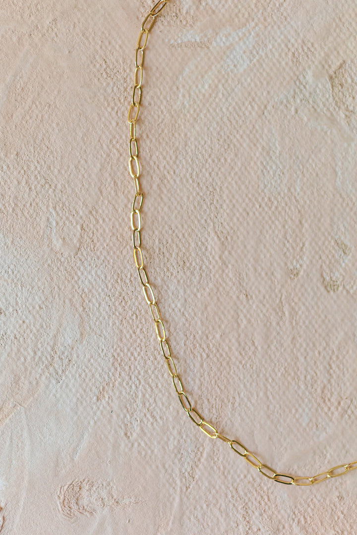 Dakota Chain Link Dainty Necklace