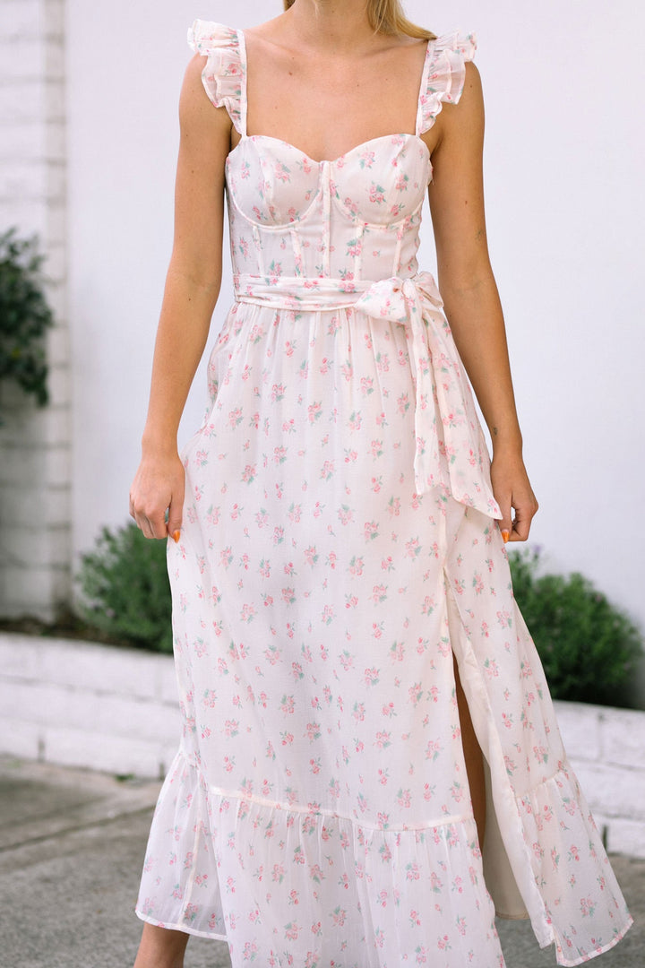 Colette Corset Floral Dress
