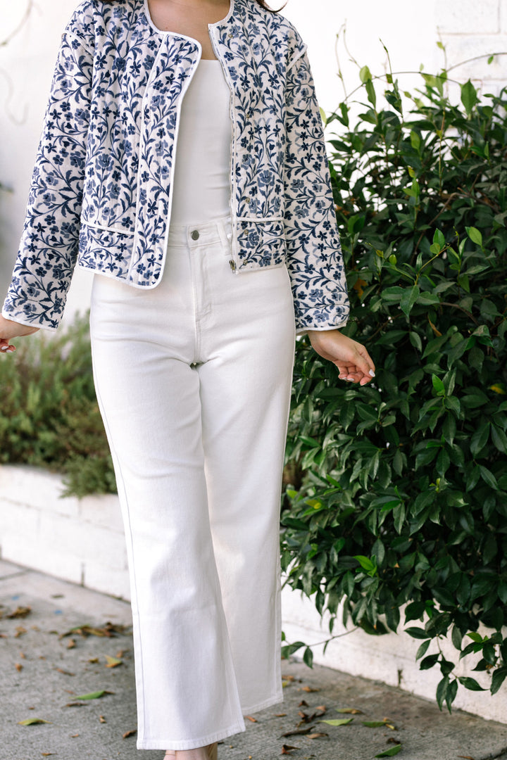 Amy Quilted Floral Jacket