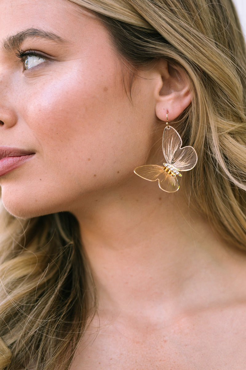 Carissa Butterfly Earrings