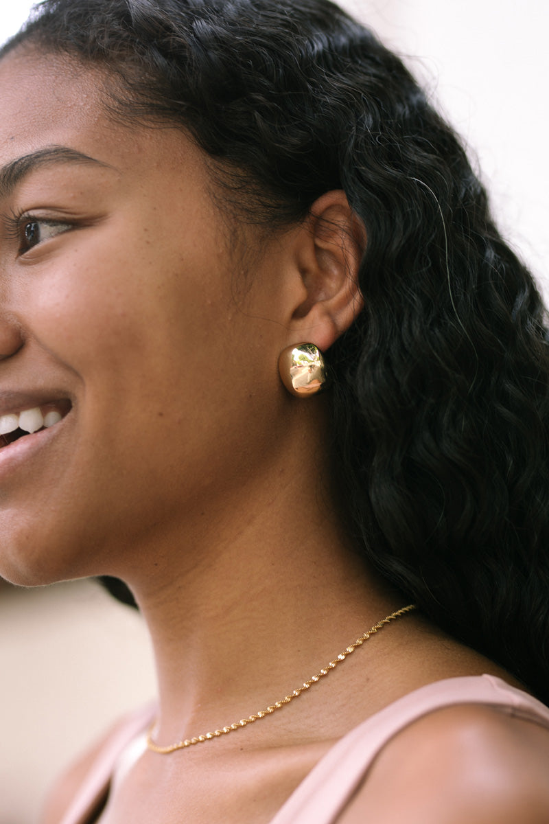 Rowan Dome Stud Earrings