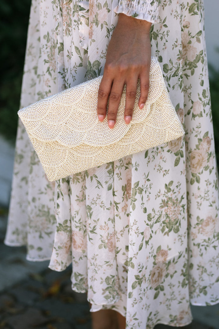 Zoey Beaded Clutch