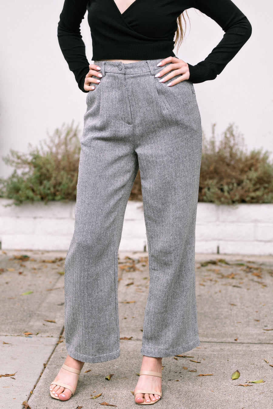 mellow mornings french terry washed hi-low top | lavender