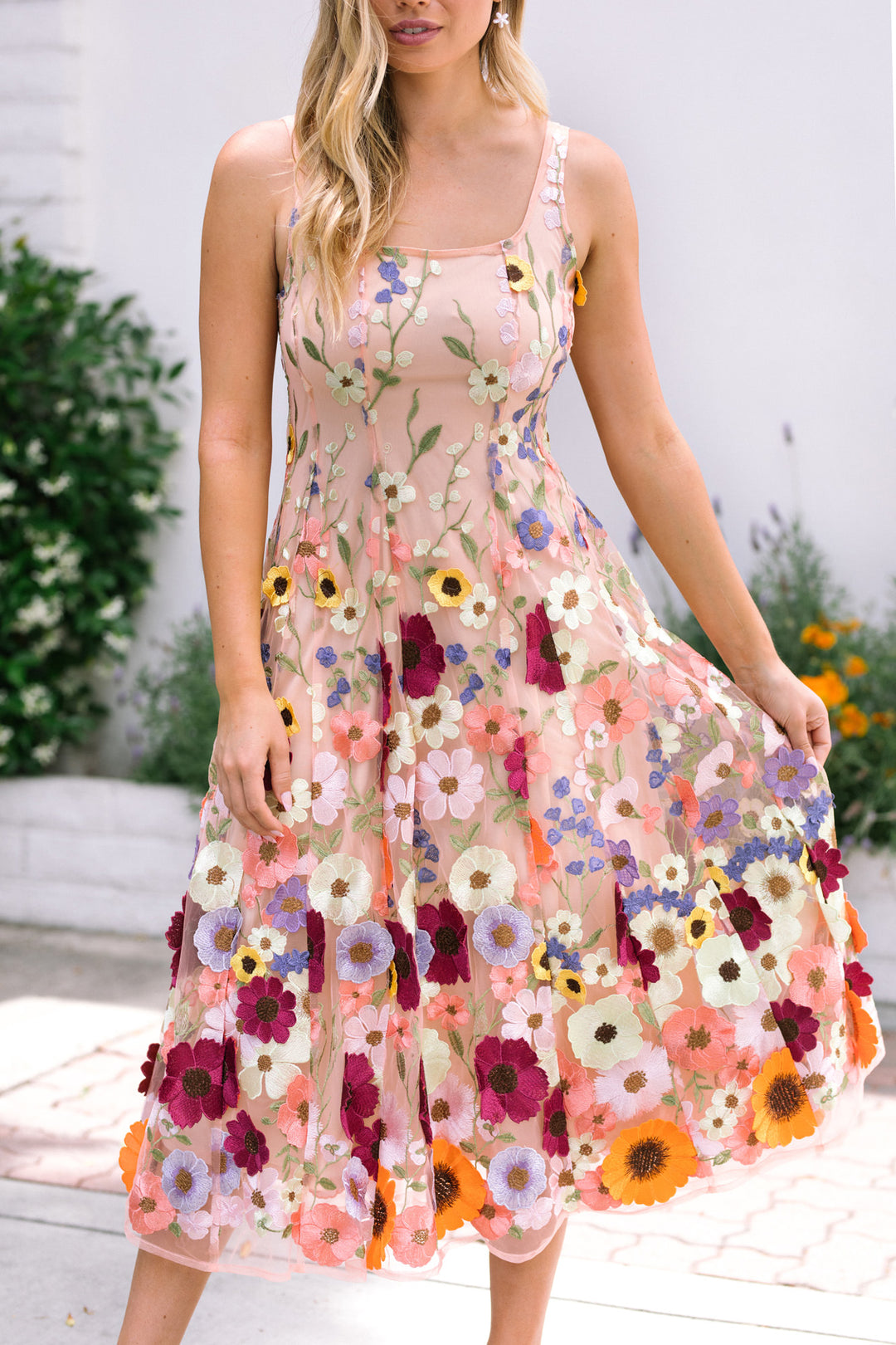 Anastasia Floral Midi Dress Anastasia Floral Midi Dress
