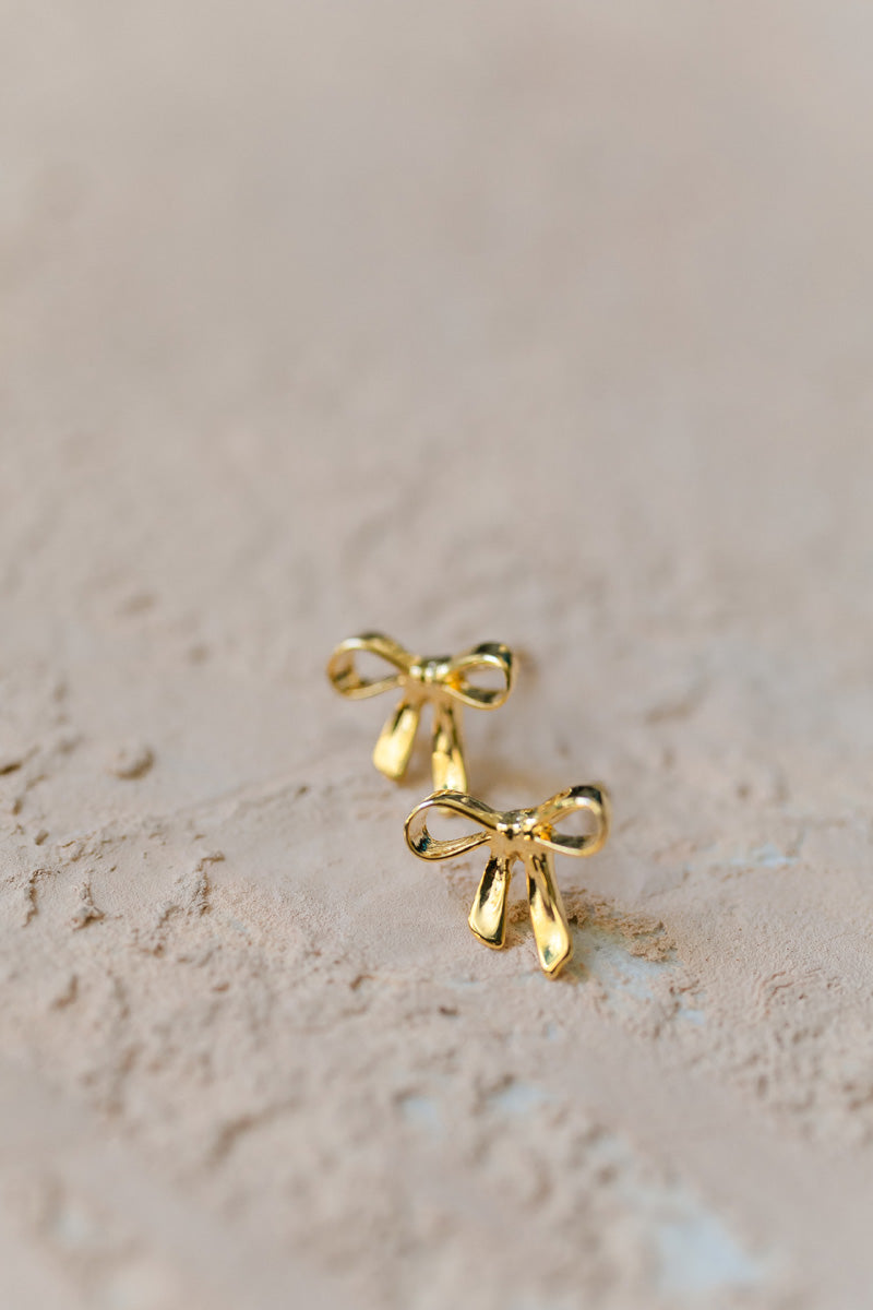 Sabrina Mini Bow Earrings