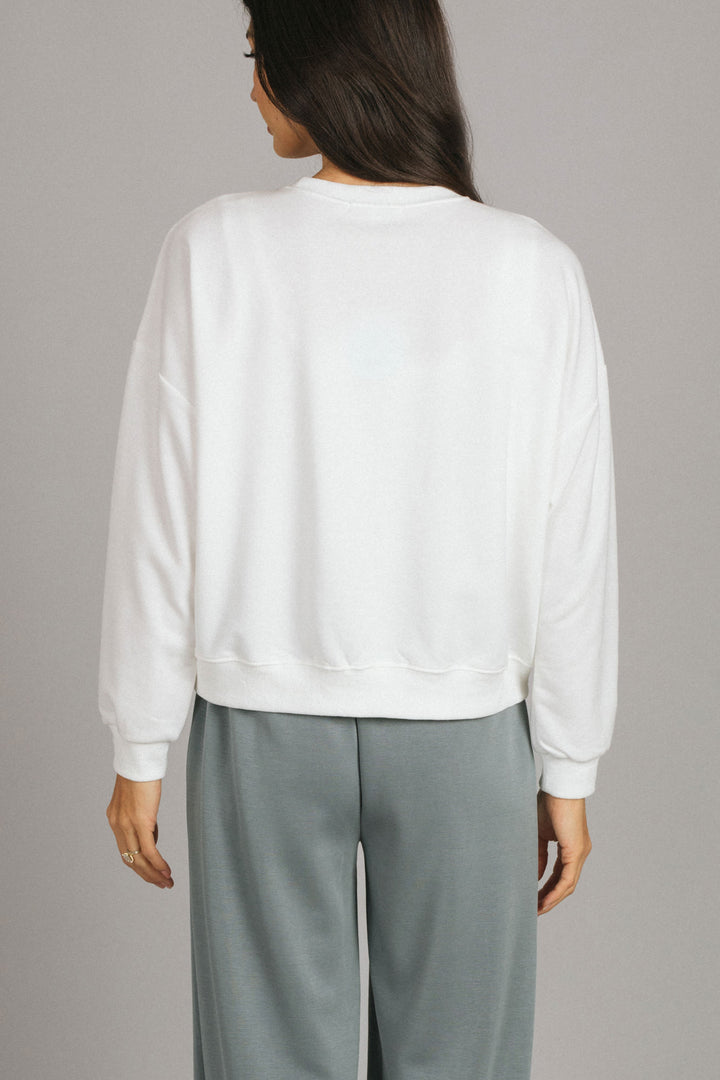 Carina Embroidered Bow Sweater