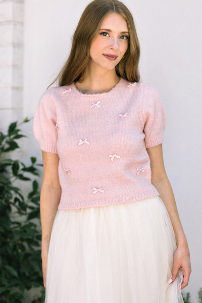 WHISPERING LAVENDER WOVEN TOP