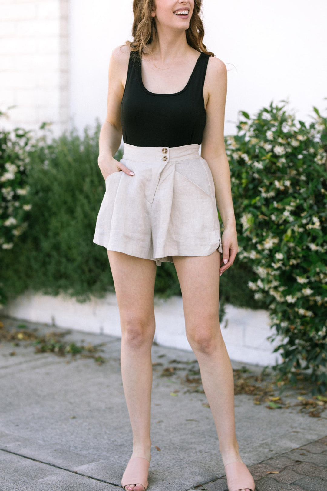 Billie Asymmetrical Shorts