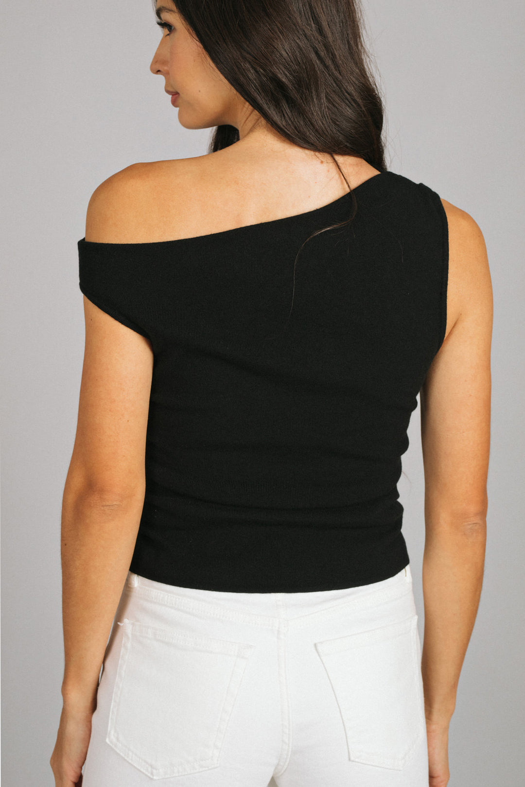 Astrid Asymmetrical Knit Top