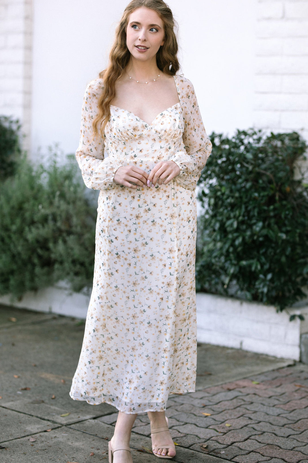 Bennett Floral Chiffon Dress