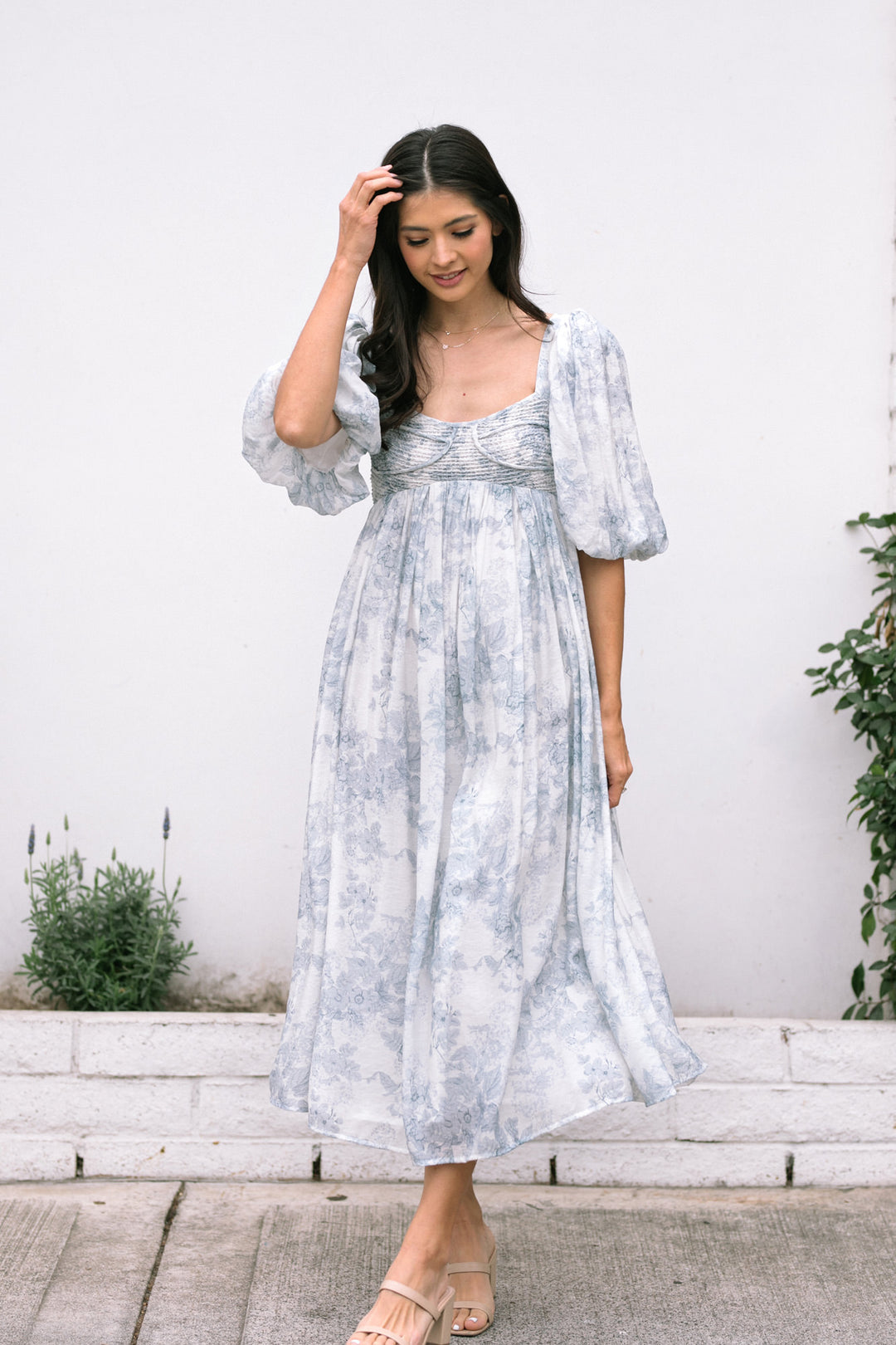 Vestido Floral Midi