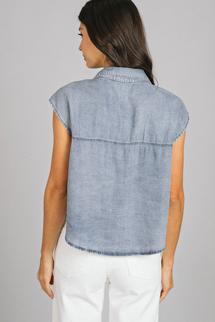 Wren Collared Button Down Top