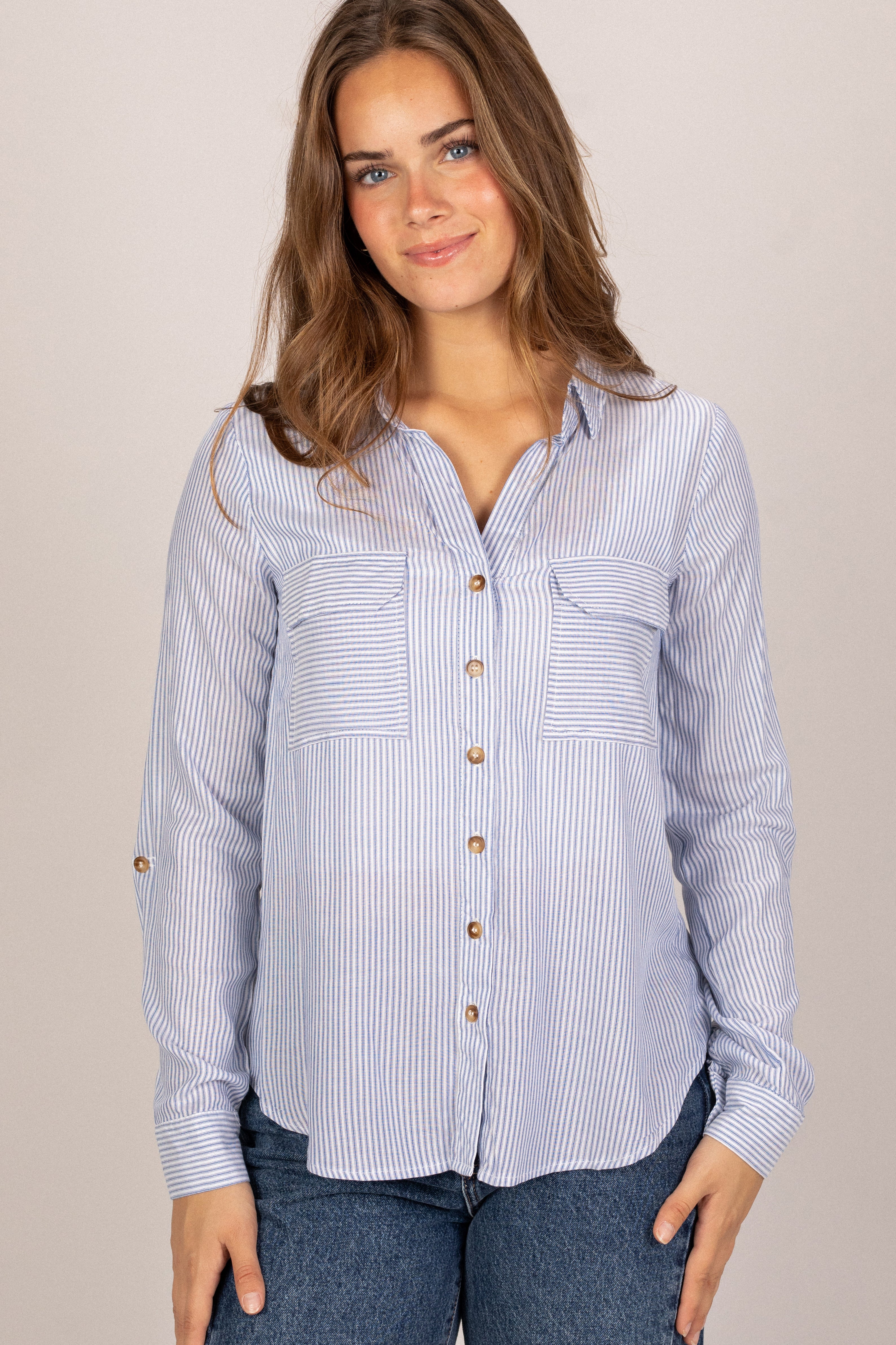 Blu Pepper Cameron Striped Button Up | Pacific City