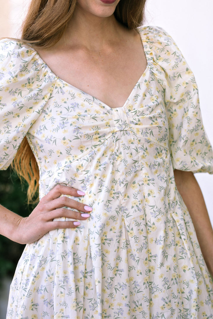 Daisy Floral Maxi Dress