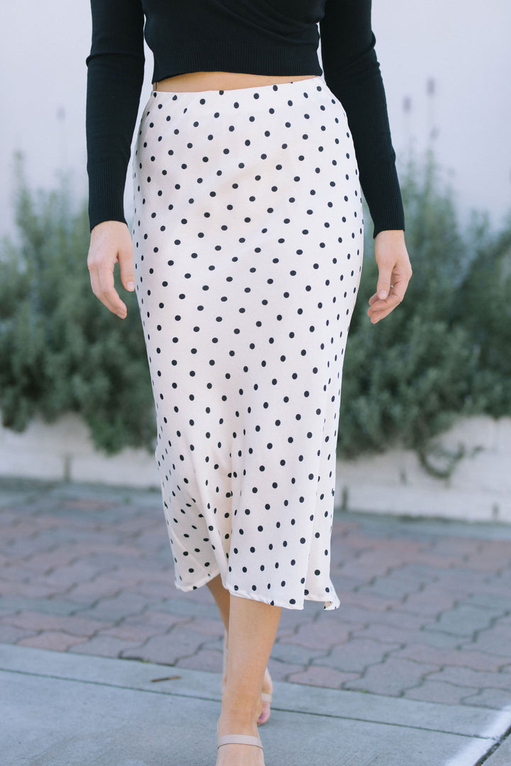 Morgan Polka Dot Skirt