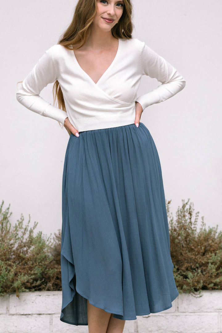 Joyce Round Hem Skirt