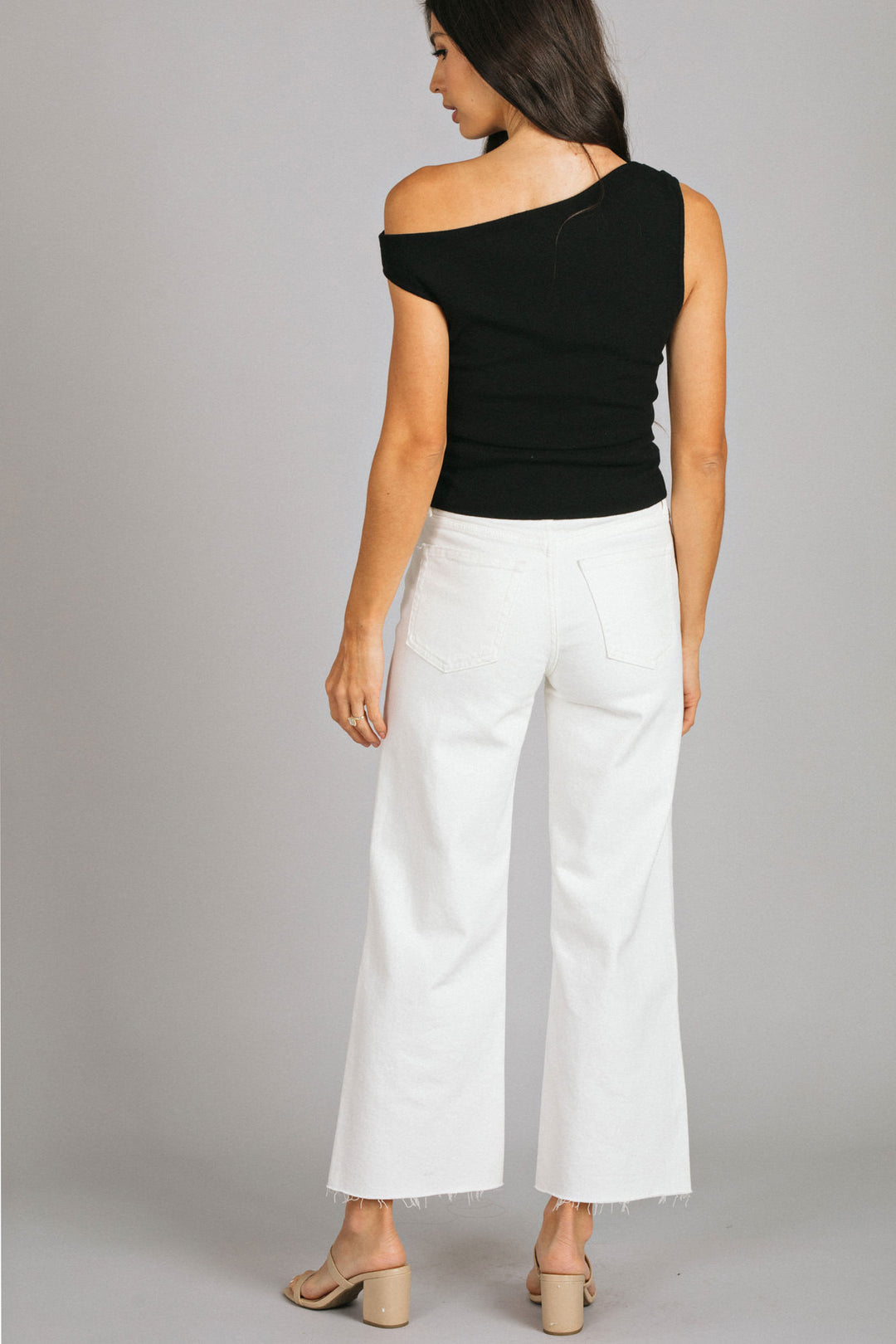 Leah Slim Wide Leg Jeans