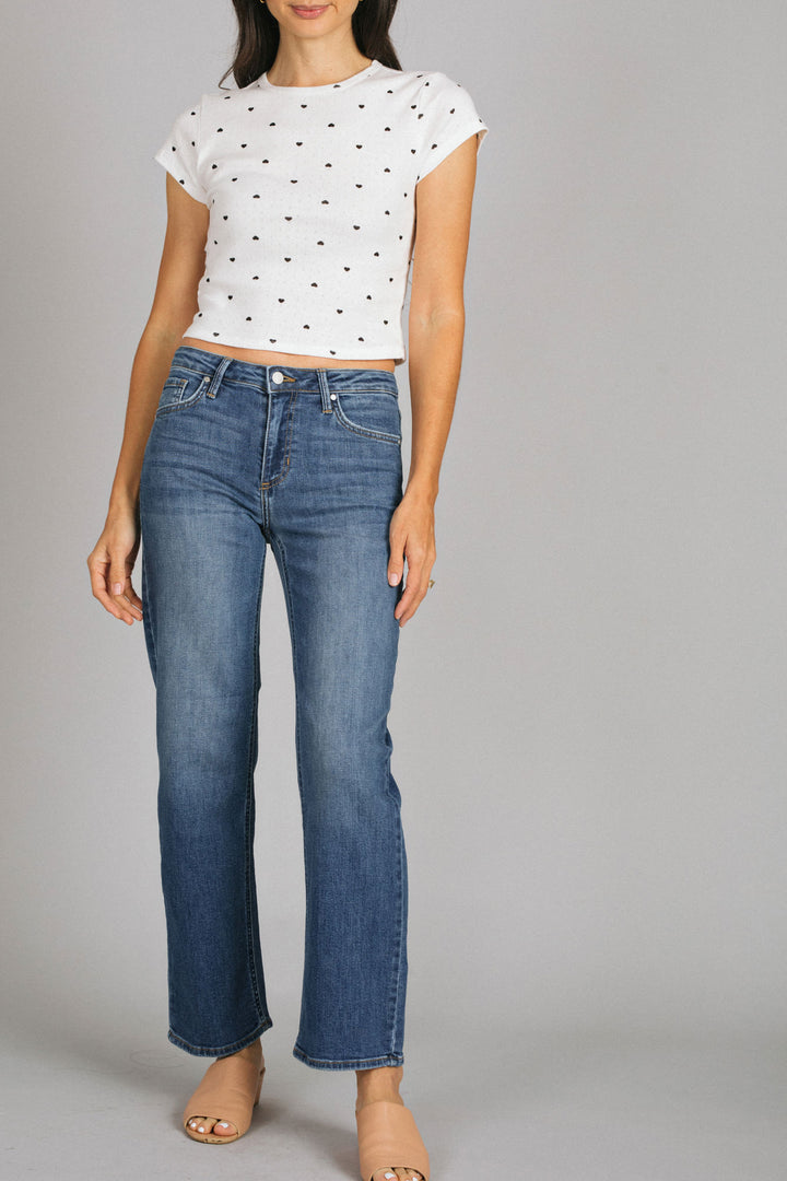 Jaclyn Stretch Straight Jeans