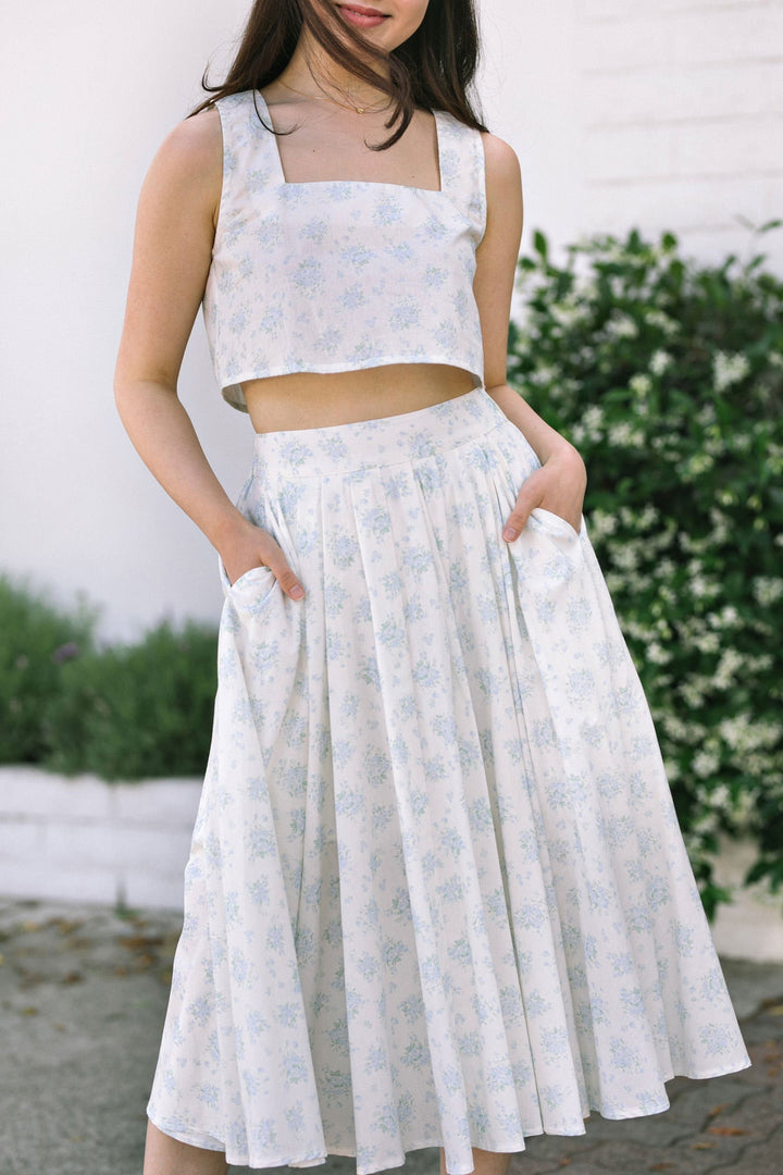Mindy Floral Skirt Set