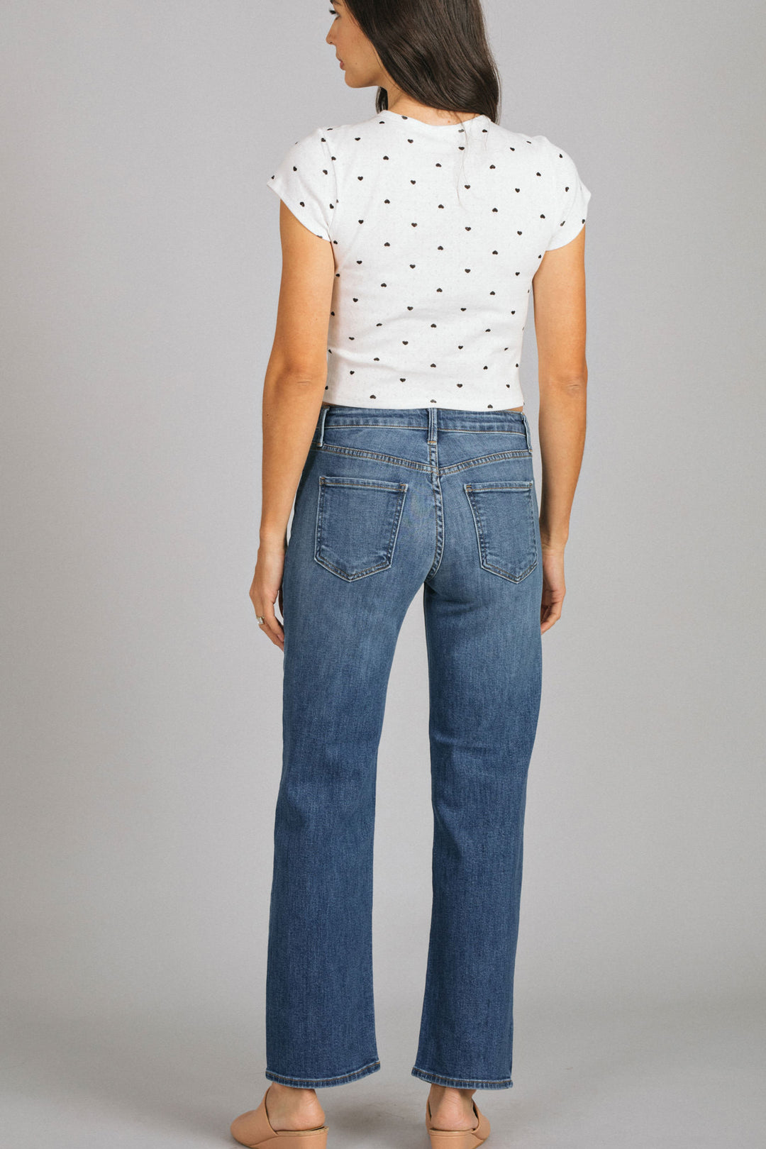 Jaclyn Stretch Straight Jeans