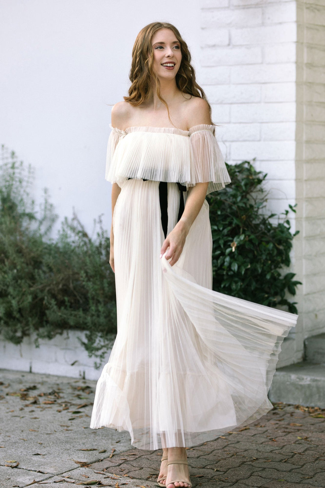 Larissa Tulle Midi Dress - Morning Lavender Boutique Dresses