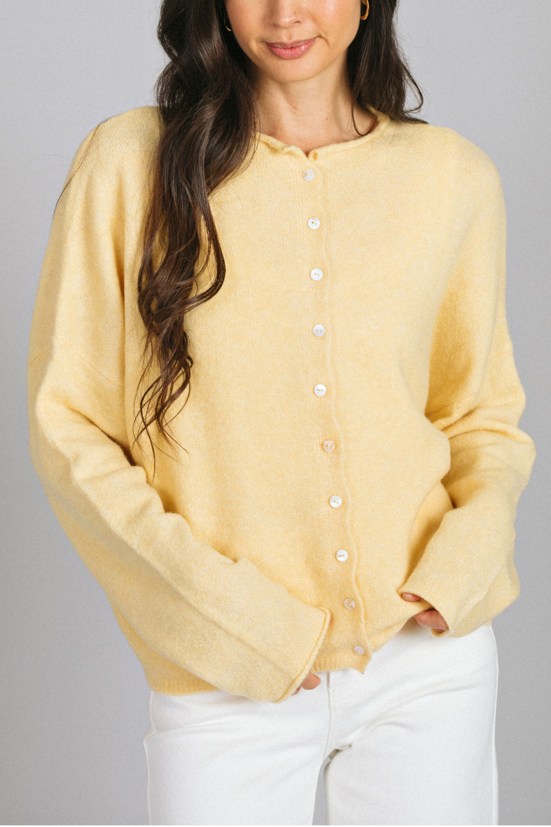 Tristen Buttoned Knit Cardigan