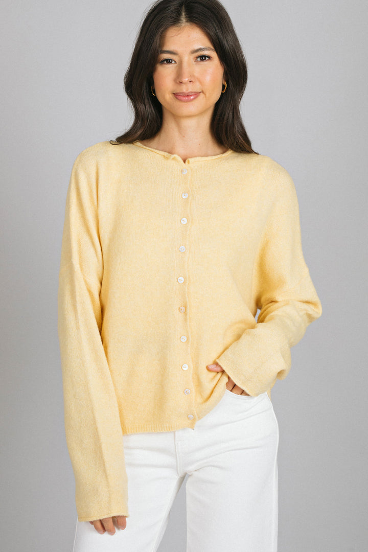 Tristen Buttoned Knit Cardigan