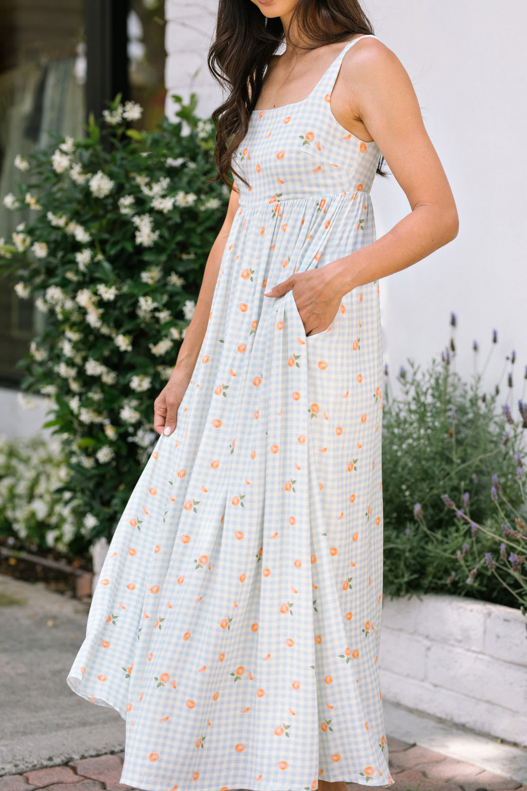 Soleil Babydoll Gingham Dress Soleil Babydoll Gingham Dress