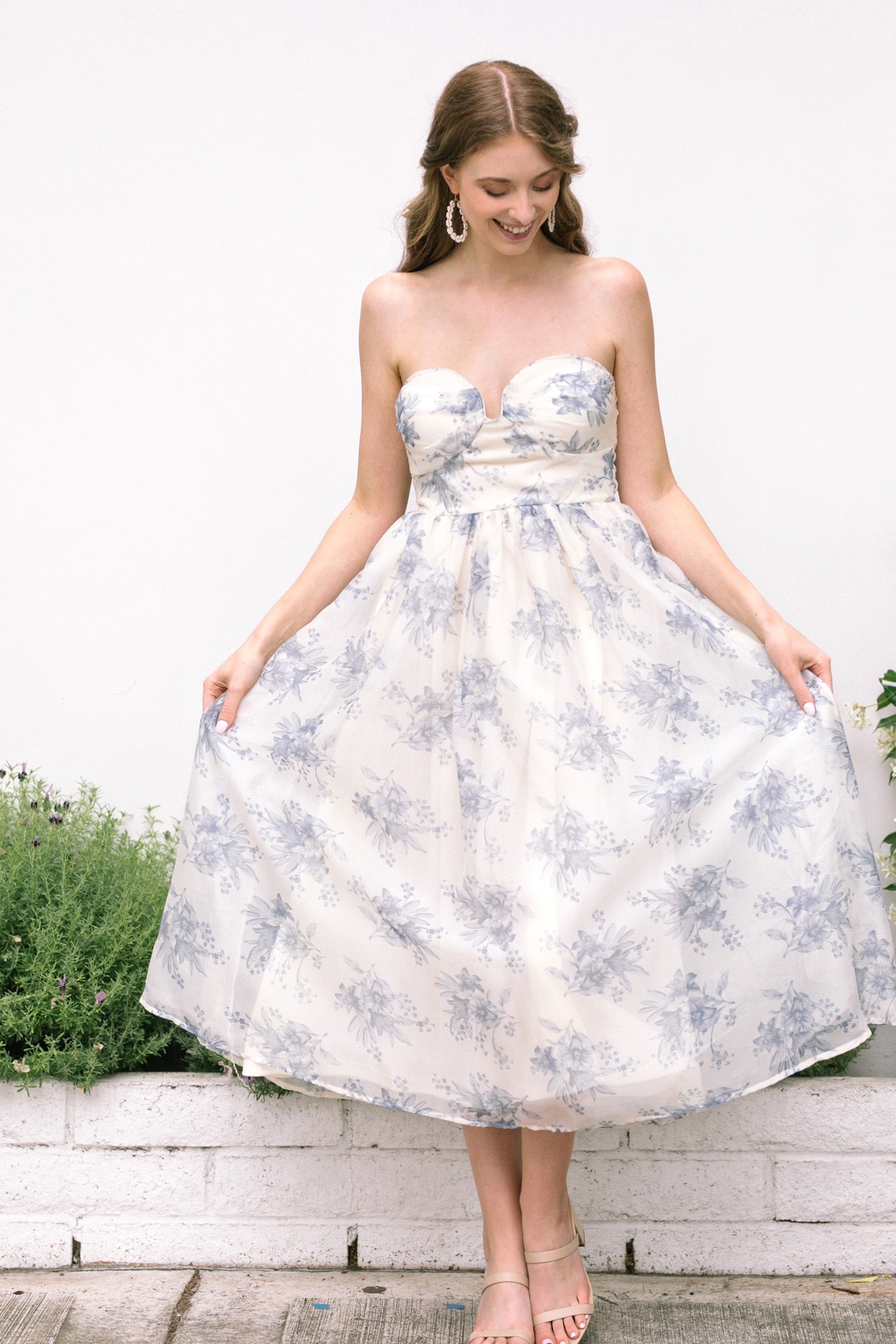 Mable Harper Strapless Midi Dress | Pacific City Mable Harper Strapless Midi Dress | Pacific City
