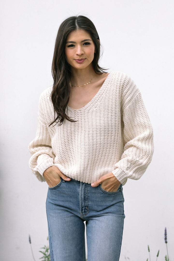 Maggie V-Neck Sweater