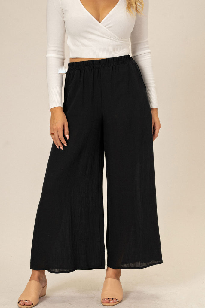 Charlie Wide Leg Pants - Morning Lavender Boutique Pants