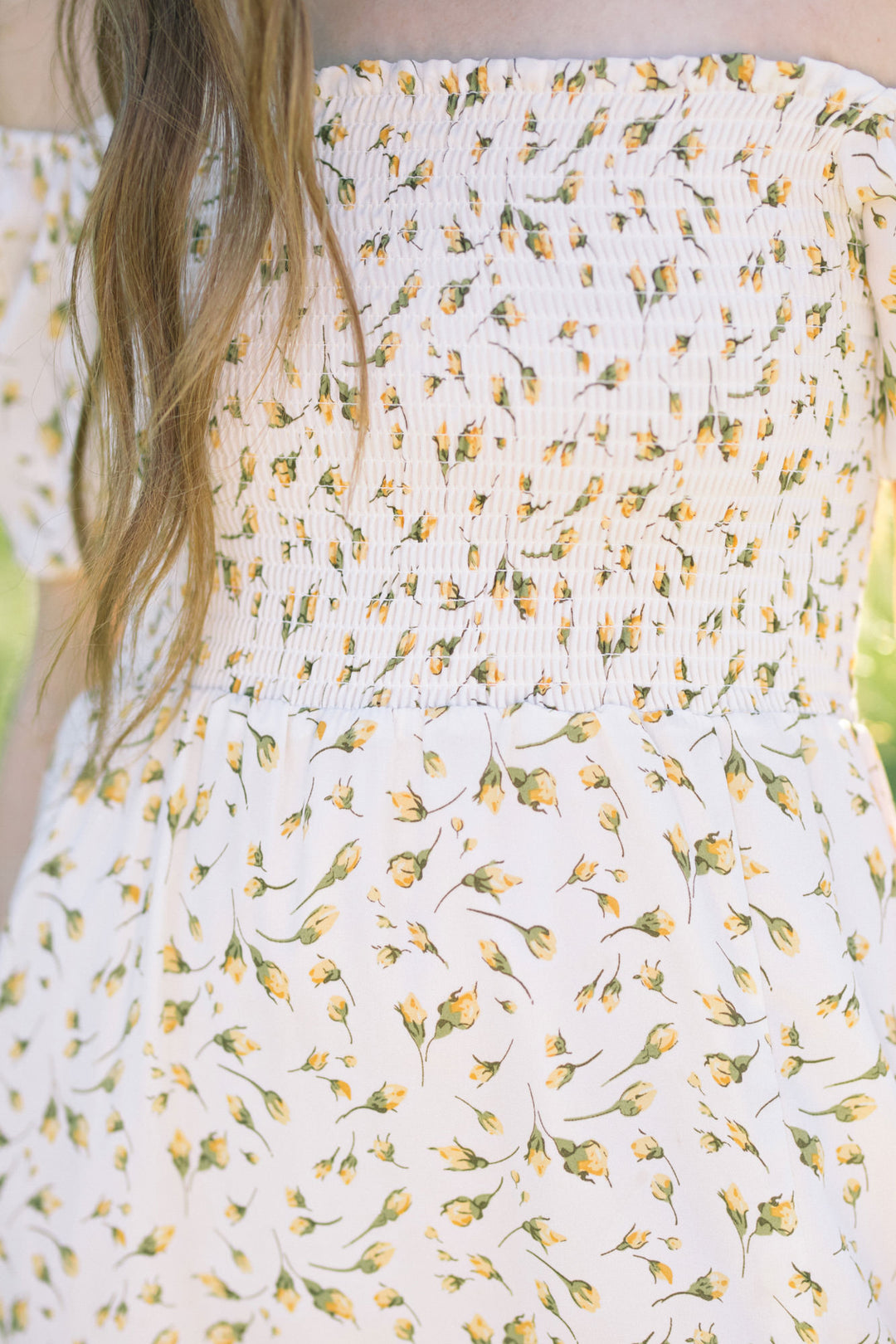 Clarissa Puff Sleeve Midi Dress