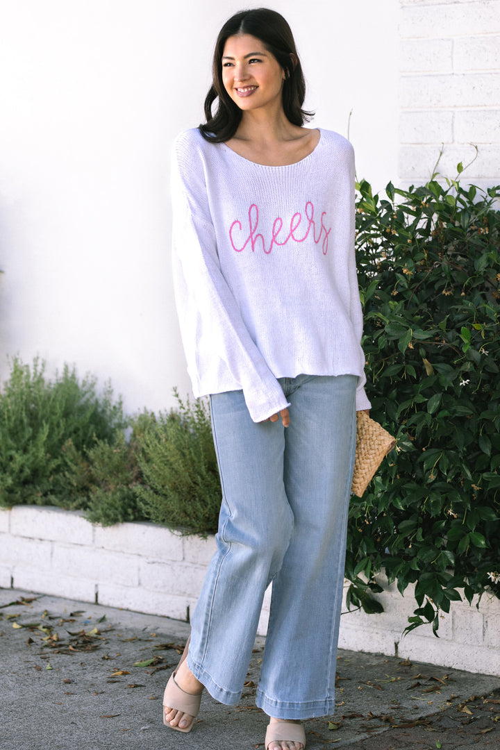 Christy Cheers Knit Sweater