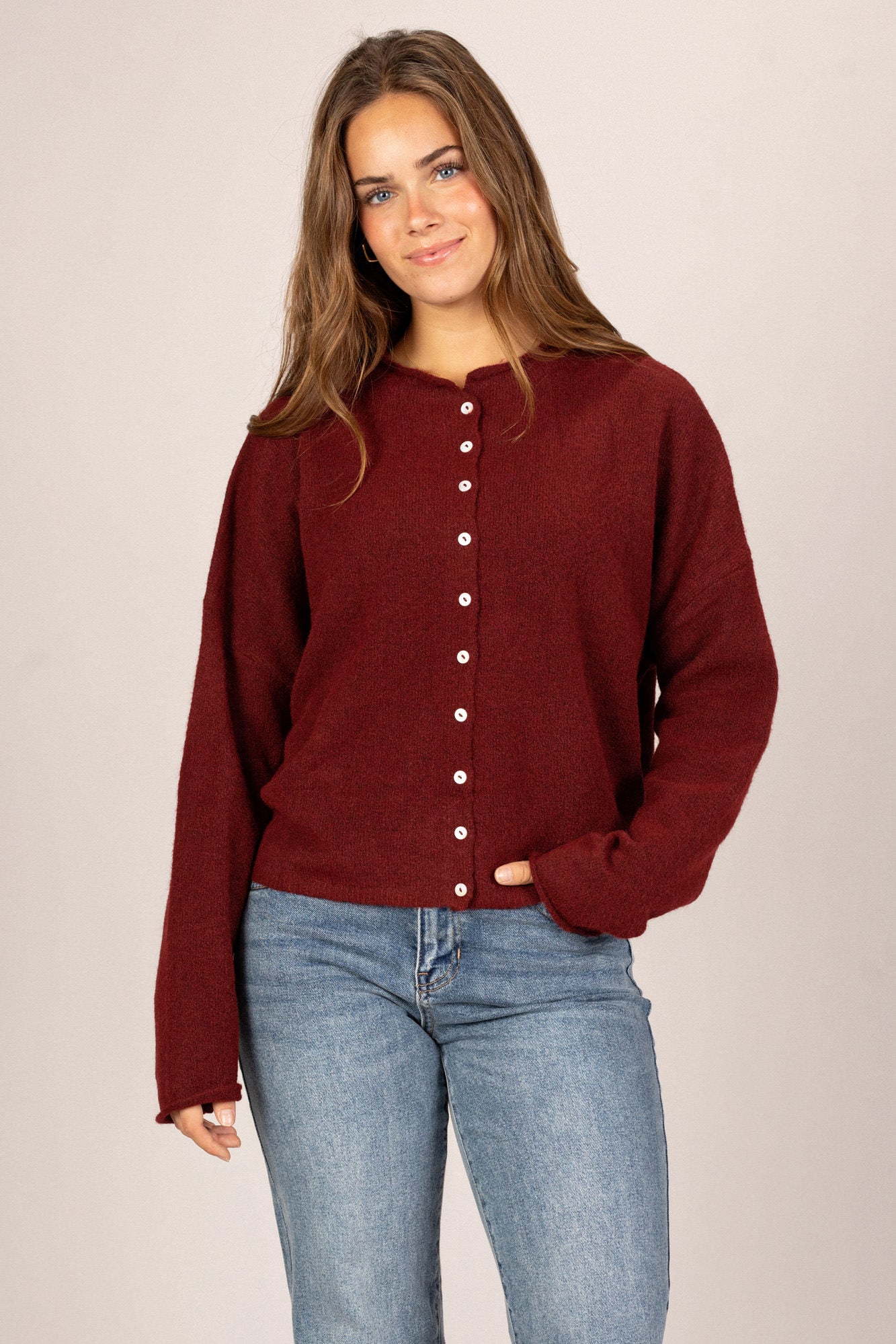 トップス TTT_MSW 25ss Crew neck button cardigan M TTT_msw 25ss Crew neck cardigan（NAVY） - メルカリ