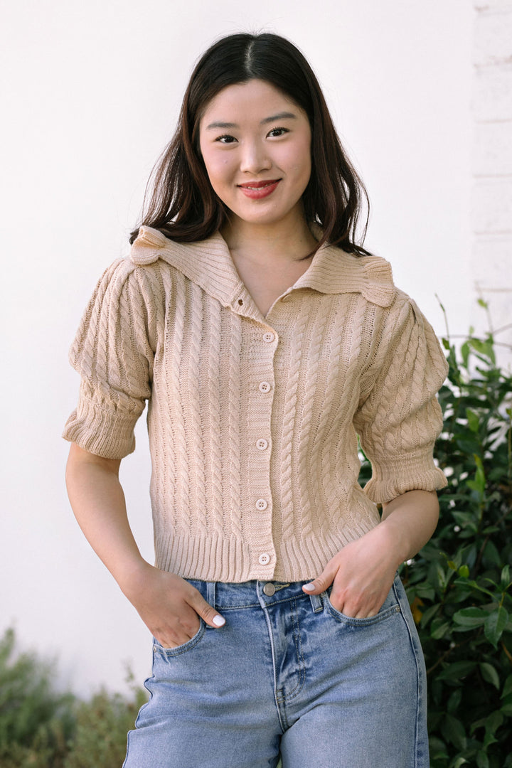 Freya Short Sleeve Cardigan